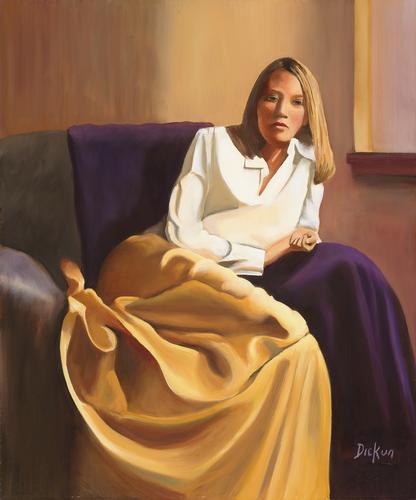 The Gold Dress
